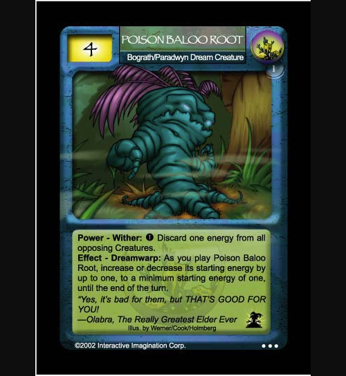 Poison Baloo Root - Bograth